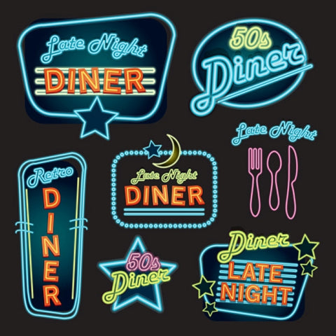 diner neon signs