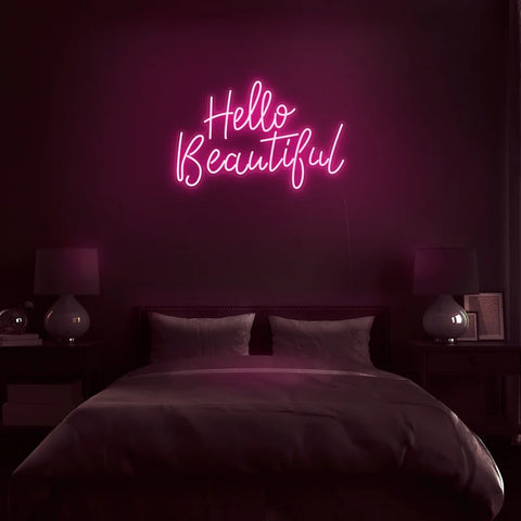 Neon signs for the bedroom