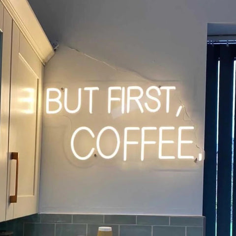 coffee shop signs