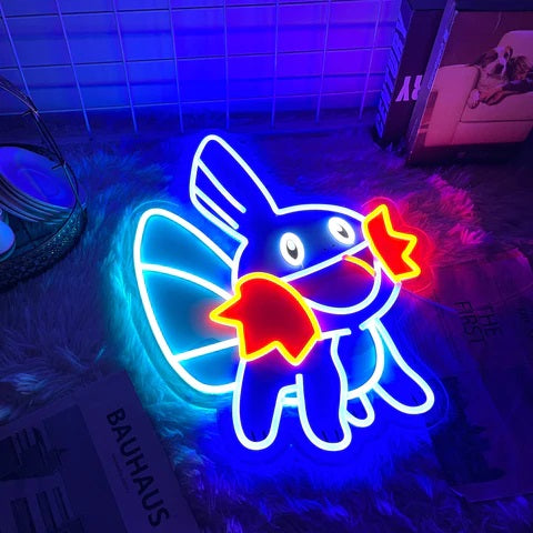 neon pokemon sign