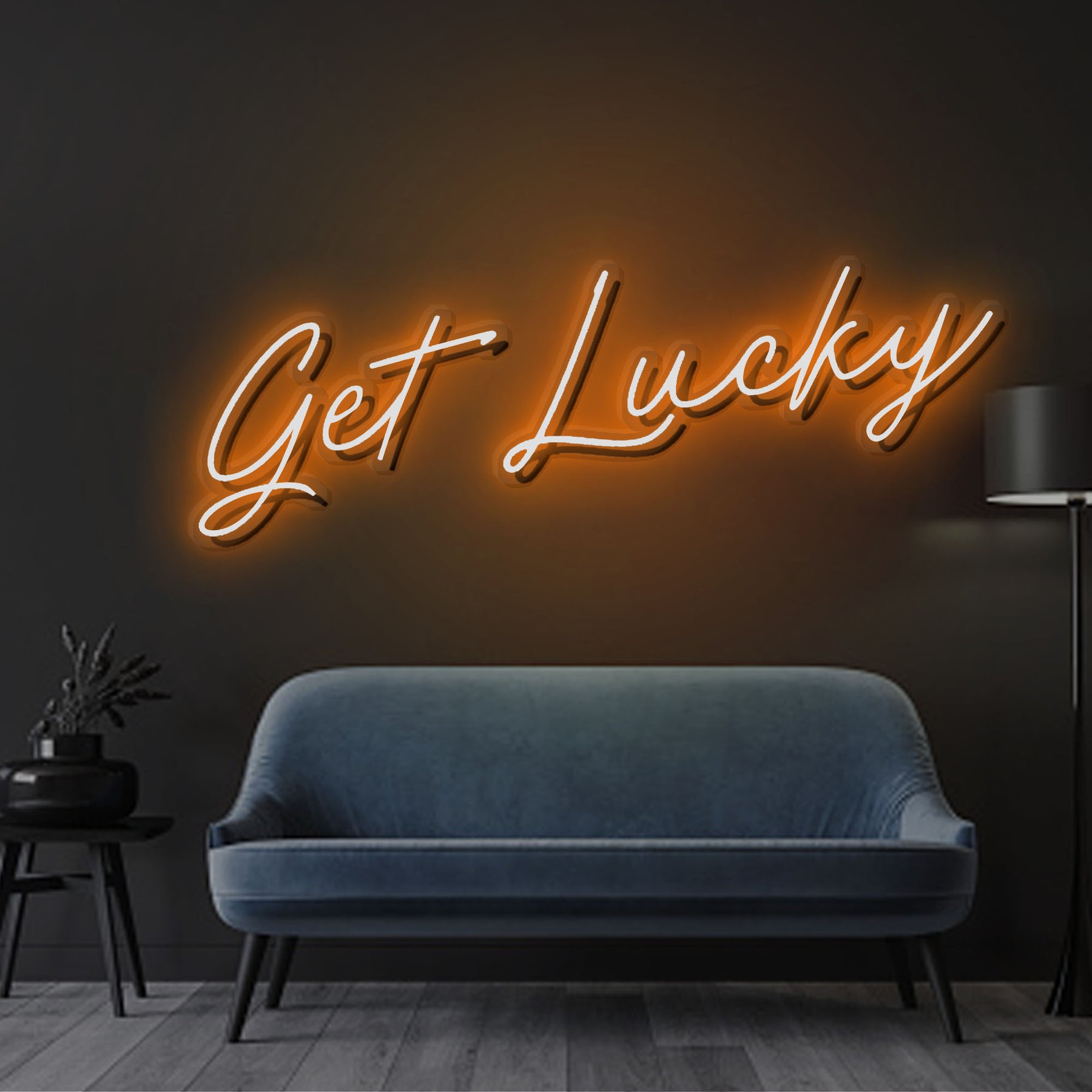 "Get Lucky" Neon Sign