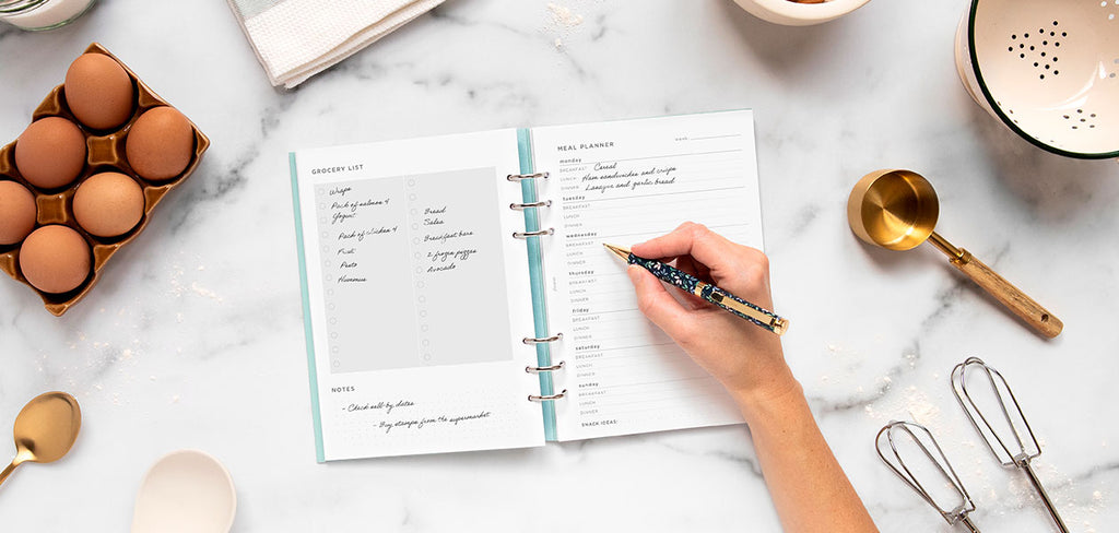 Filofax Meal Planner Refills