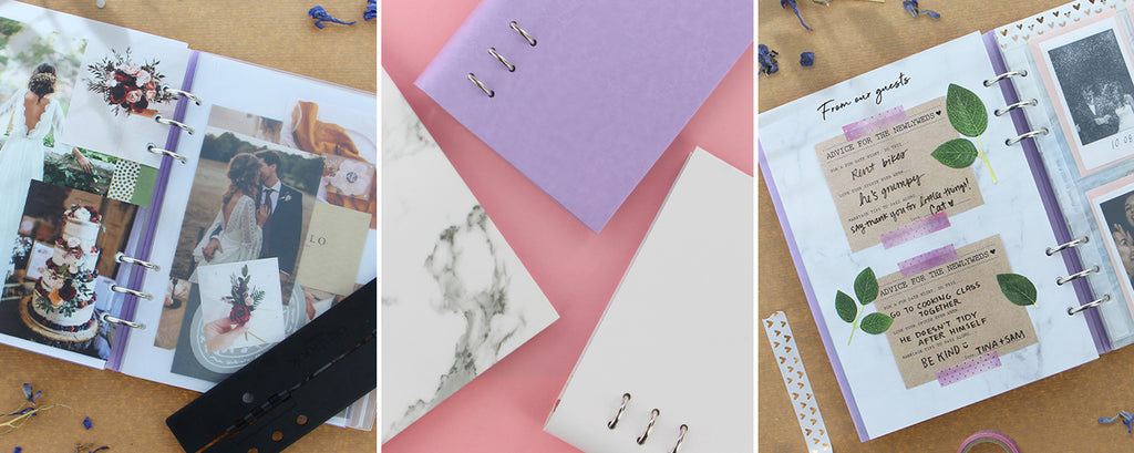 Paper punch and accessories to create your moodboard