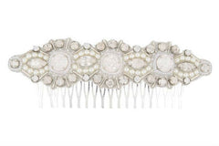 art deco gatsby bridal comb