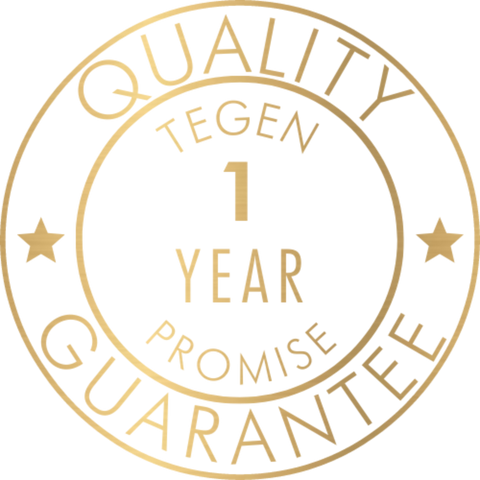 1 año de garantía Tegen Promise - Garantía de accesorios para el cabello - Accesorios Tegen