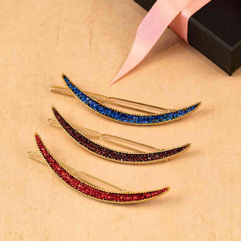 Swarovski Crystal Hair Slides | Tegen Accessories 