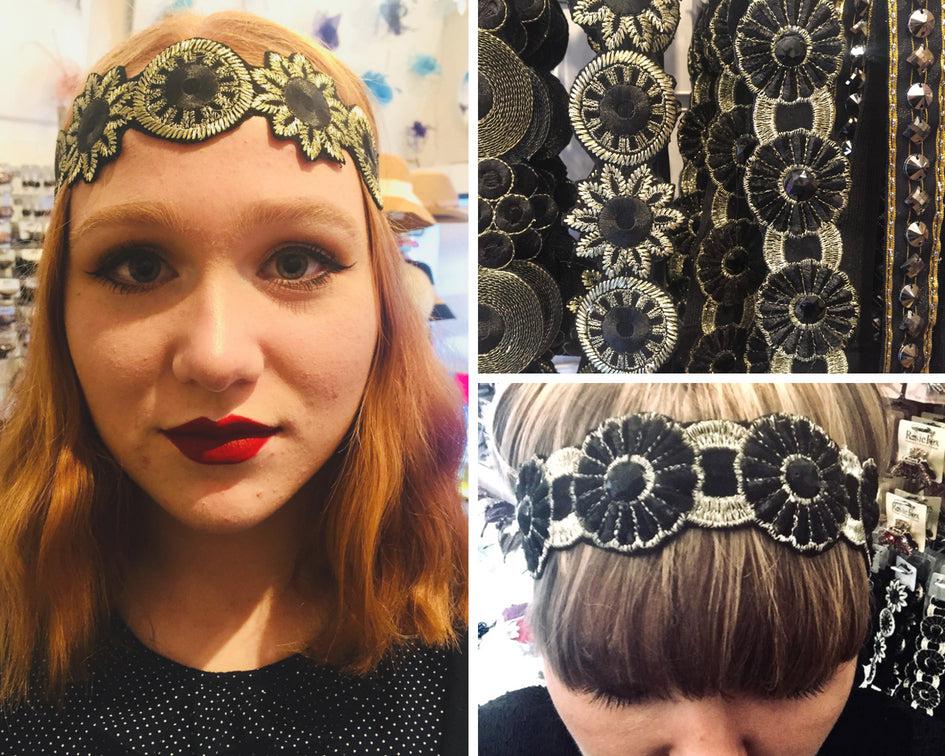 1920s hair accessories