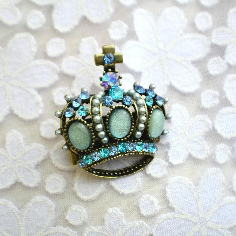 blue brooches for sale