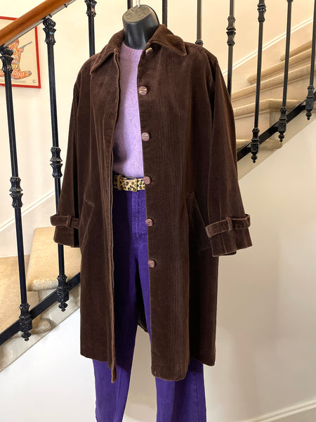 Manteau /Trench en velours 🤎