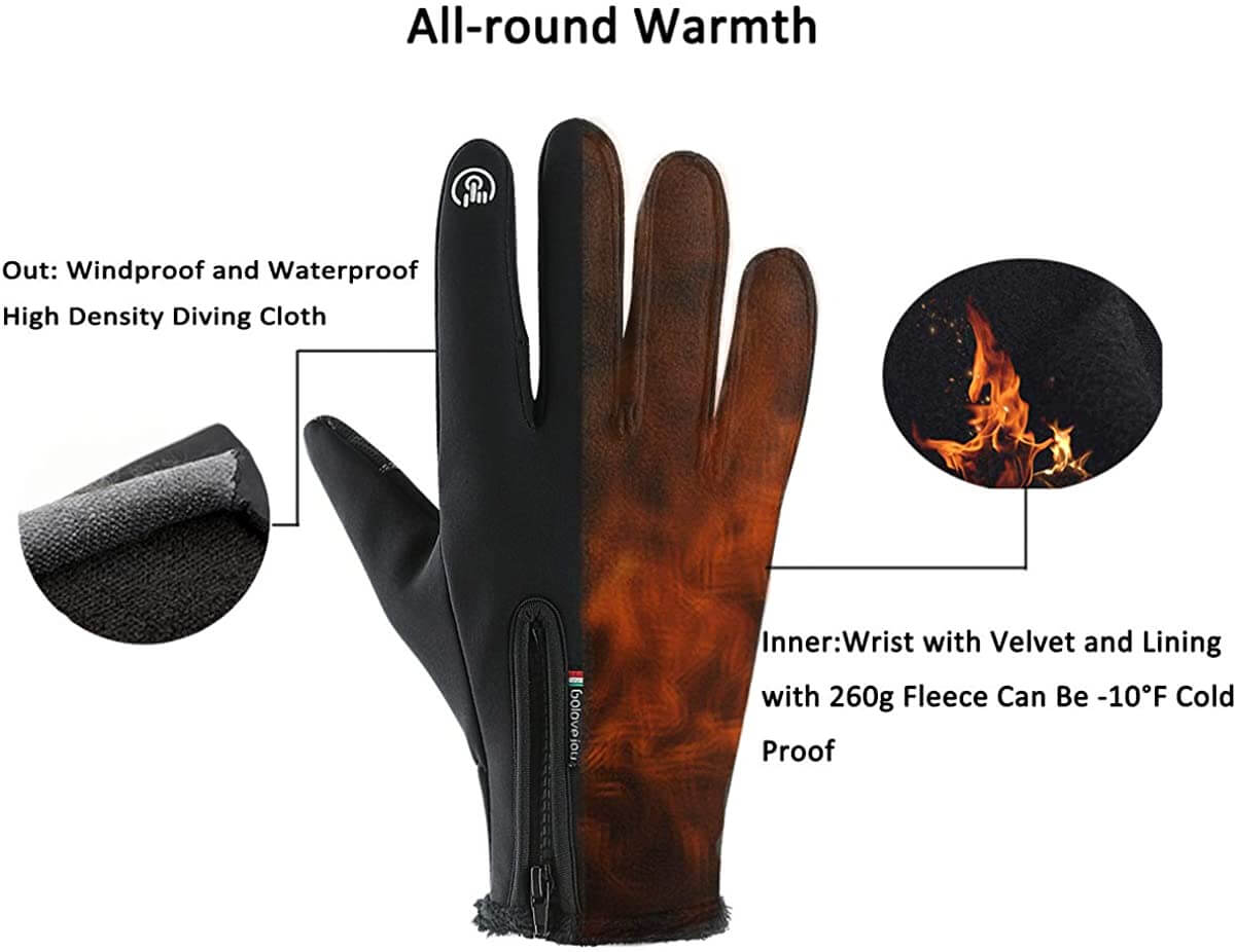 All Finger Touch Screen Winter Warm Gloves for Men Women 02