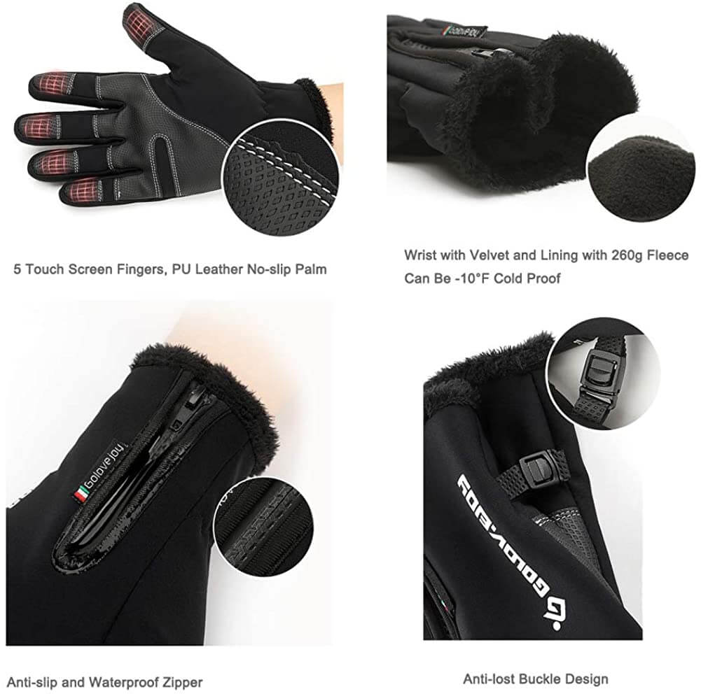 All Finger Touch Screen Winter Warm Gloves for Men Women 02