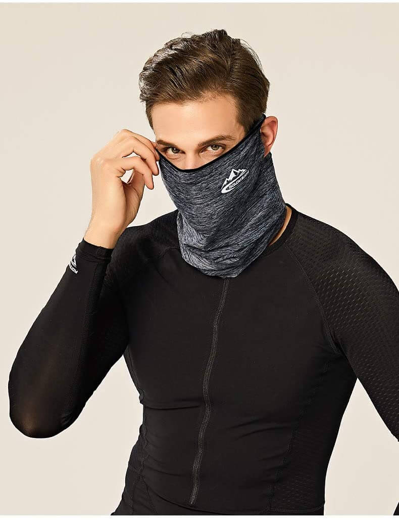 Maschera Solare in Seta di Ghiaccio Sciarpe da Ciclismo
