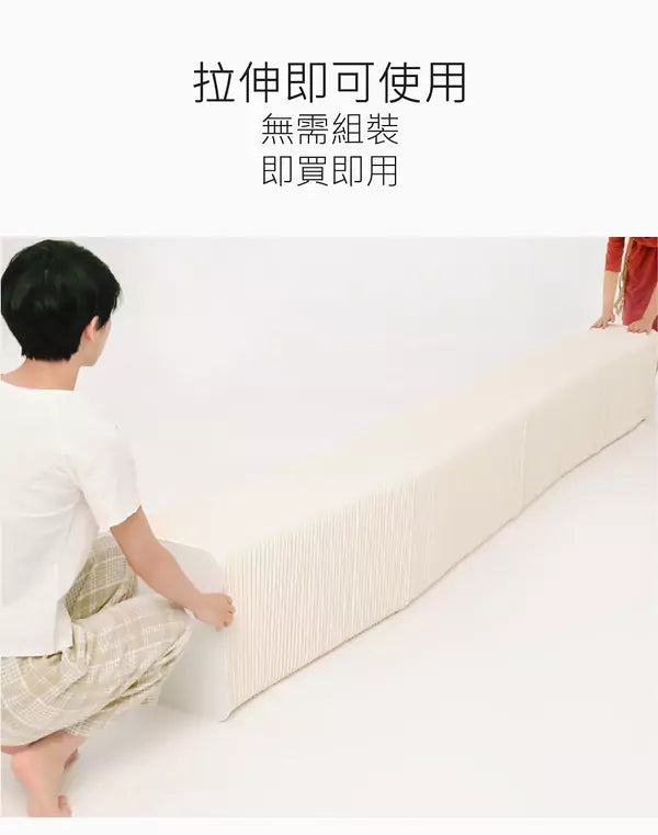 可摺疊小圓櫈 │ 風琴牛皮紙折疊家具