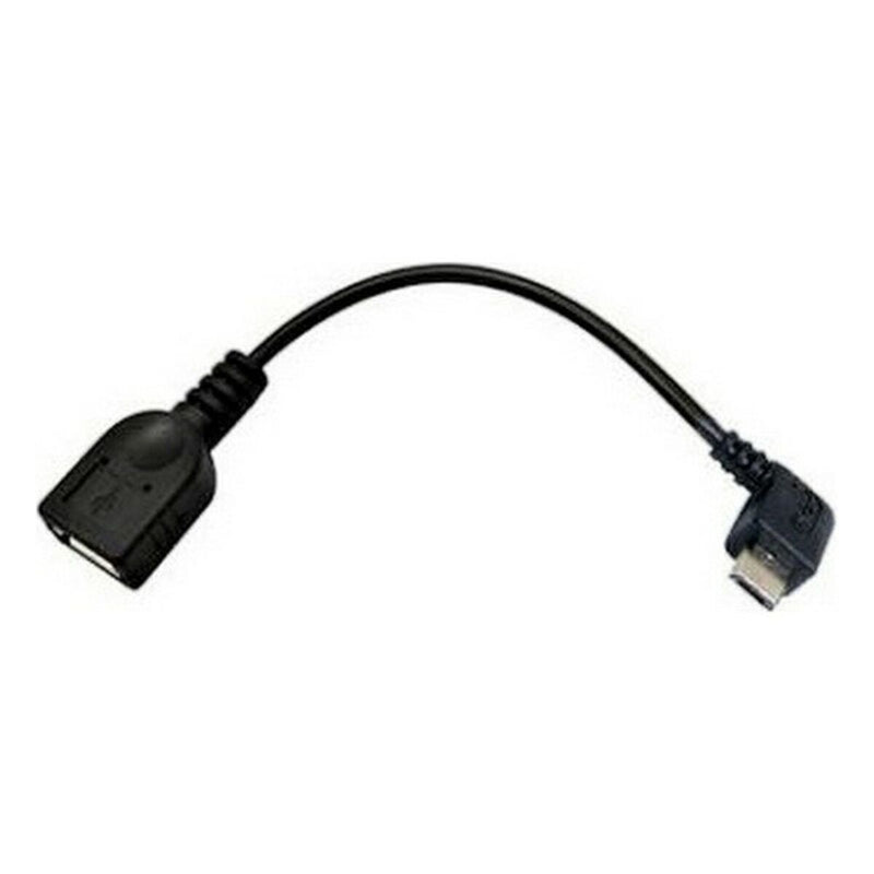 USB 2.0 A zu USB-B-Kabel NANOCABLE 10.01.3600 15 cm Stecker/Steckdose Schwarz