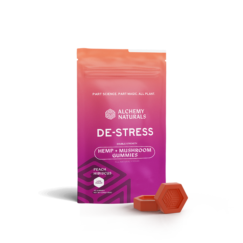 Hemp Gummies For Stress - Full Spectrum + Reishi Mushroom - Alchemy Naturals product image