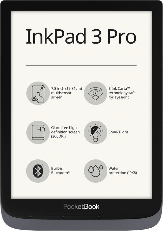 PocketBook InkPad 4: bestseller is back with the latest screen and built-in  speaker