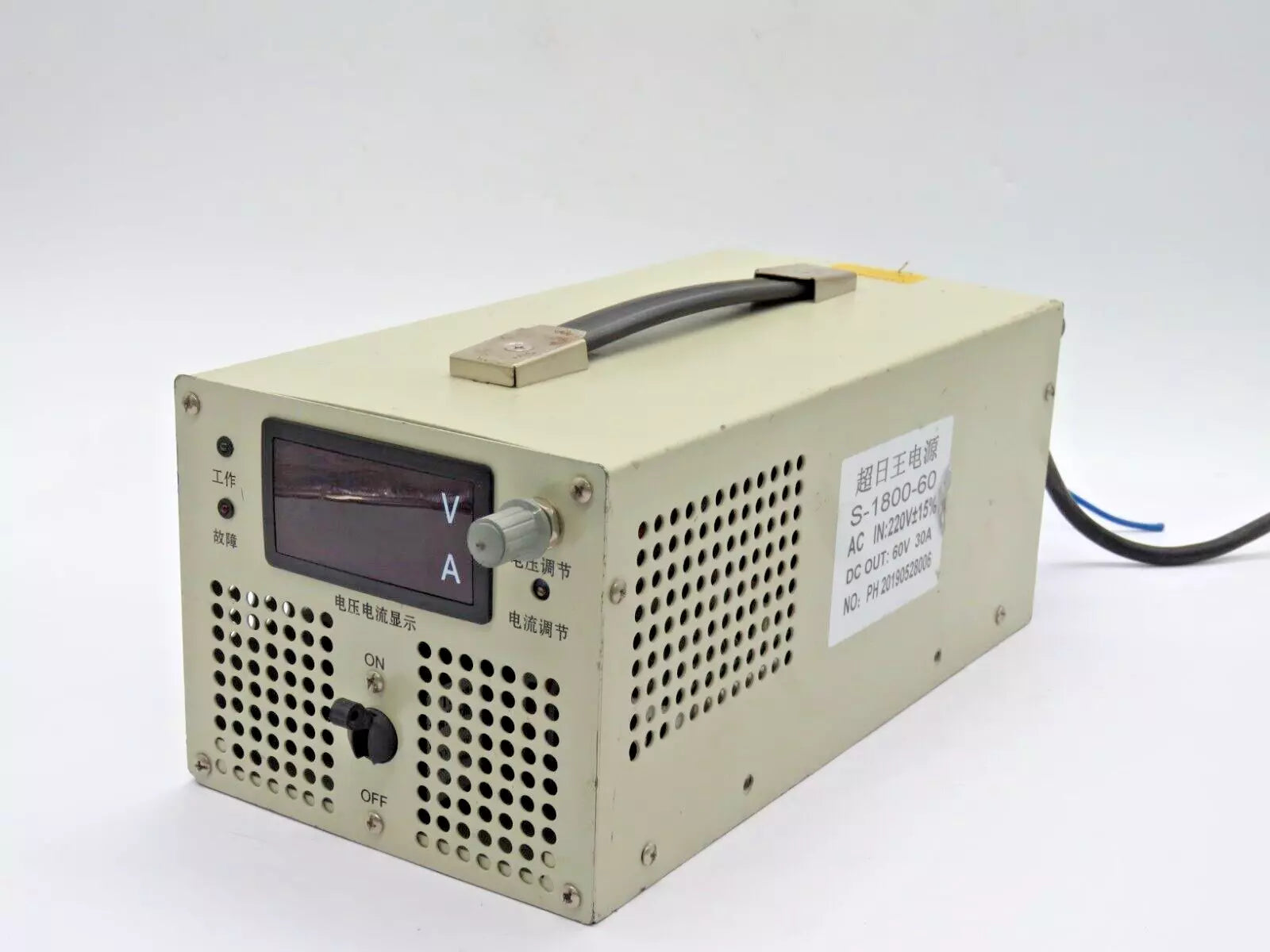 Industrial S-1800-60 60V 30A DC Power Supply Unit for Heavy-Duty Equipment - Image 8