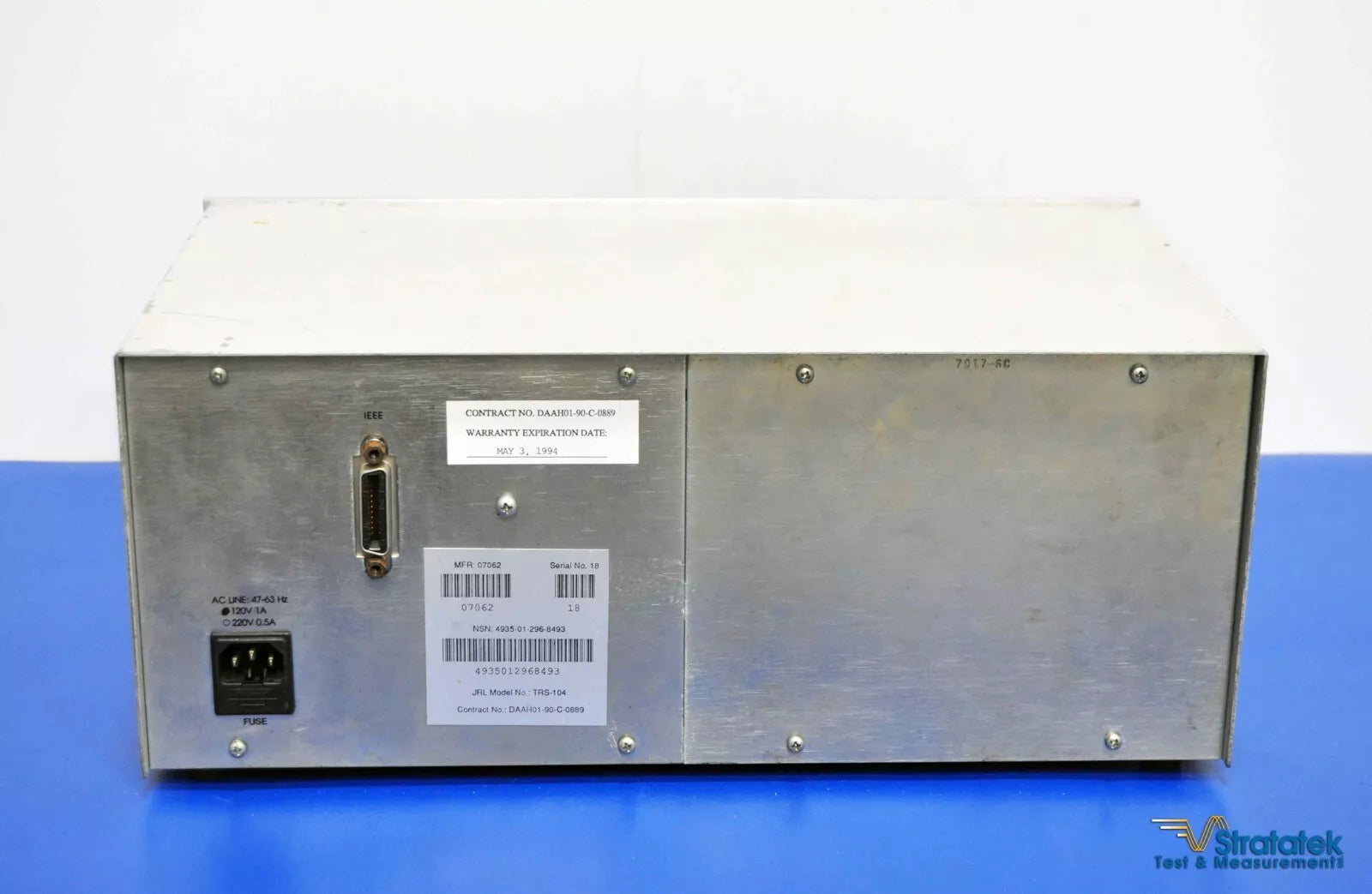 JRL TRS-104 AC/DC Thermal Transfer Standard Julie Research Laboratories GPIB - Image 3