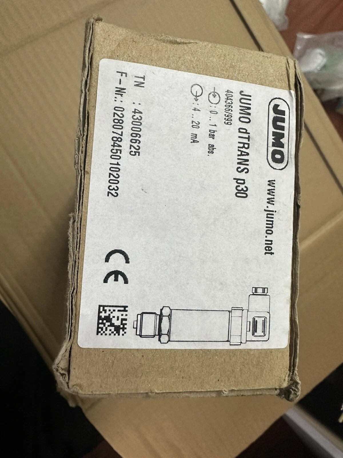 JUMO dTrans P30 404366/999 Pressure Transmitter for Industrial Use - Image 6