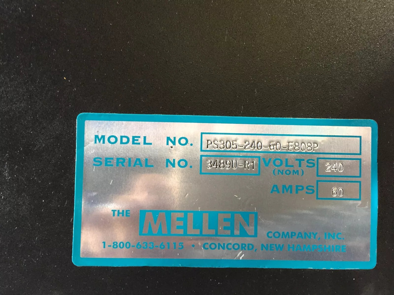Mellen TT13-6 x 36M Annealing Tube Furnace with Mellen 2-Zone Temp Controller