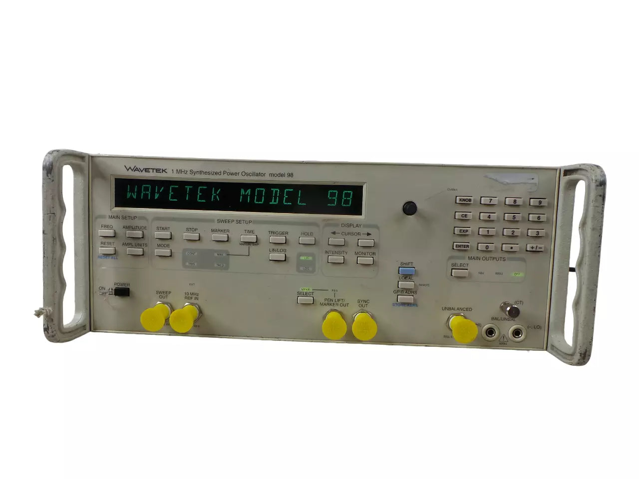 Wavetek 98 Synthesized POWER Oscillator - High-Quality Signal Generator