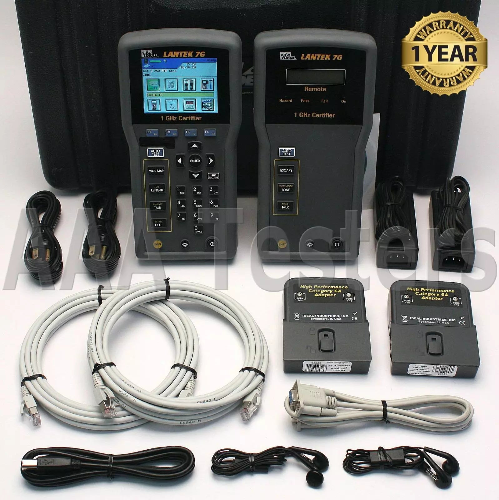 IDEAL LANTEK 7G Cat5e Cat6 Cat6a LAN Cable Certifier LANTEK 7 1GHz - Image 5