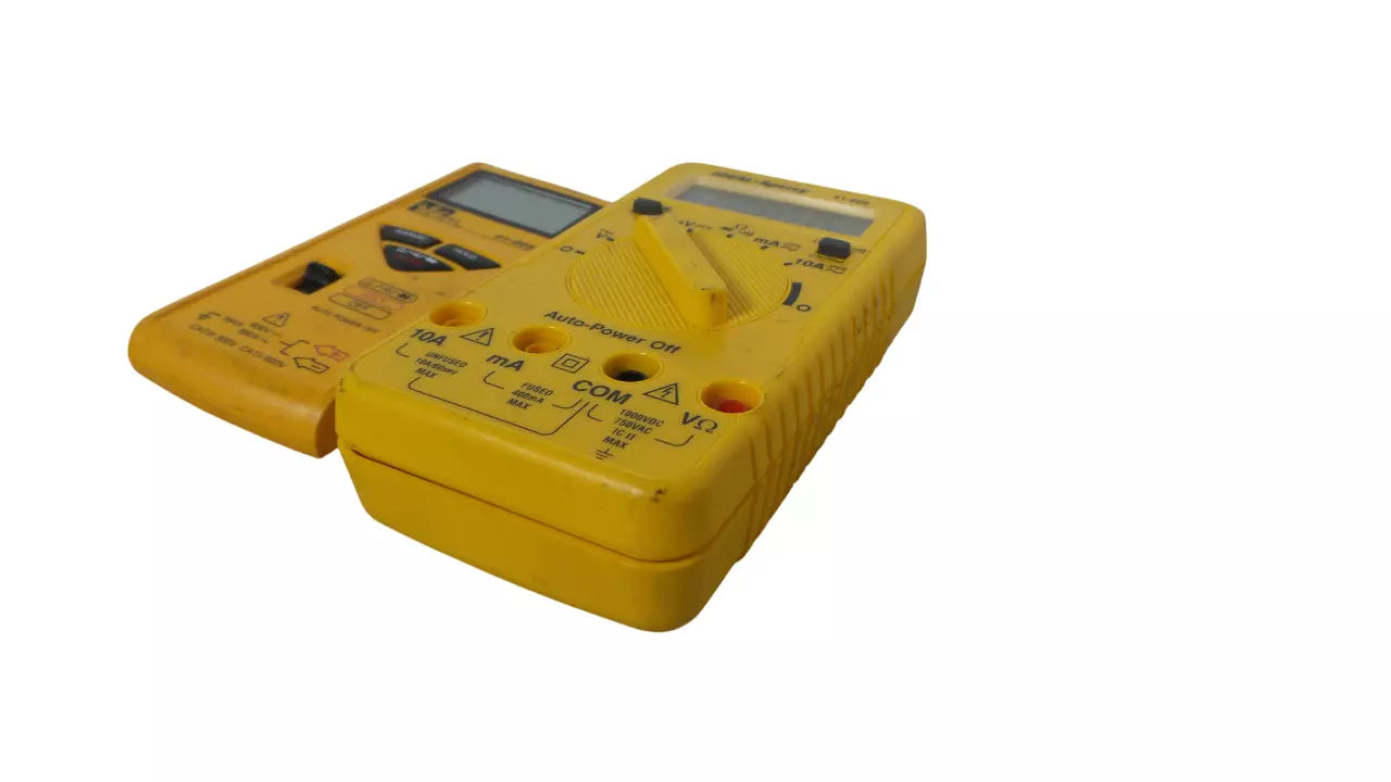 Lot of 2 IDEAL 61-605 & Sperry 61-609 Digital Multimeter - Image 3