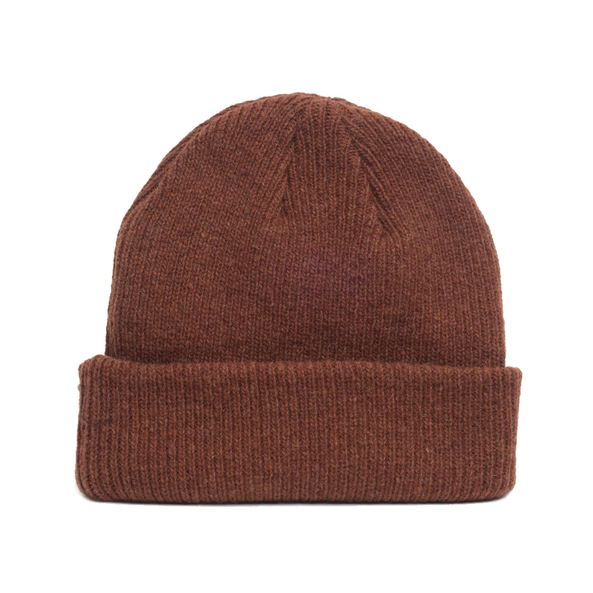 Brown - Merino Wool Blank Beanie Hat | Delusion MFG – DELUSION MFG