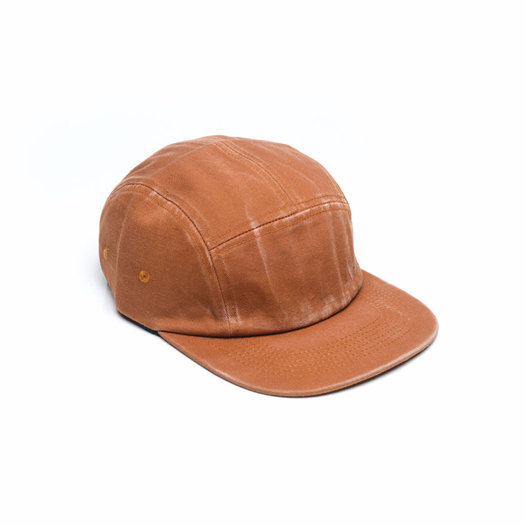 Burnt Orange - Faded Cotton Twill Blank 5 Panel Hat | Delusion MFG ...