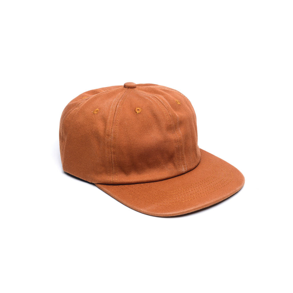 Burnt Orange - Faded Unconstructed 6 Panel Hat | Delusion MFG ...