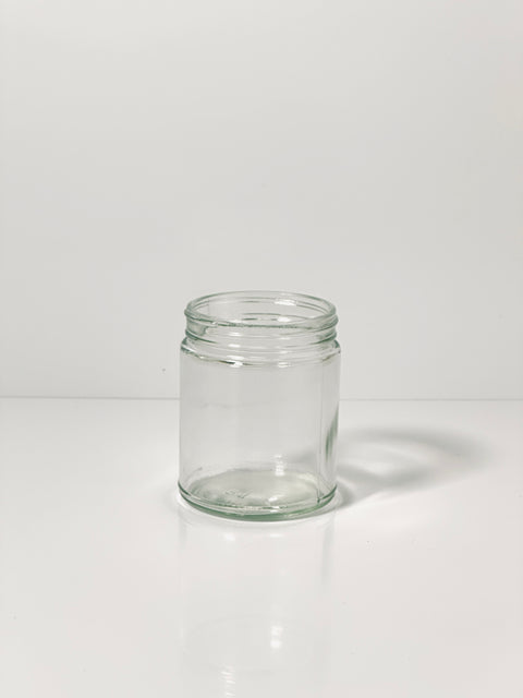 8 oz 16oz Straight Sided Clear Amber Soy Wax Glass Candle Jars - Xuzhou OLU  Daily Products
