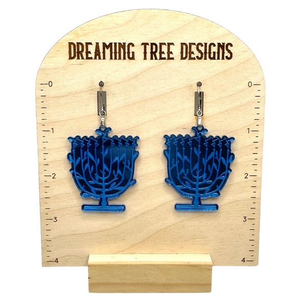 Snowflake Earrings: Laser Cut Acrylic Snowflakes, White Christmas, Sto –  Everything Is Earrings