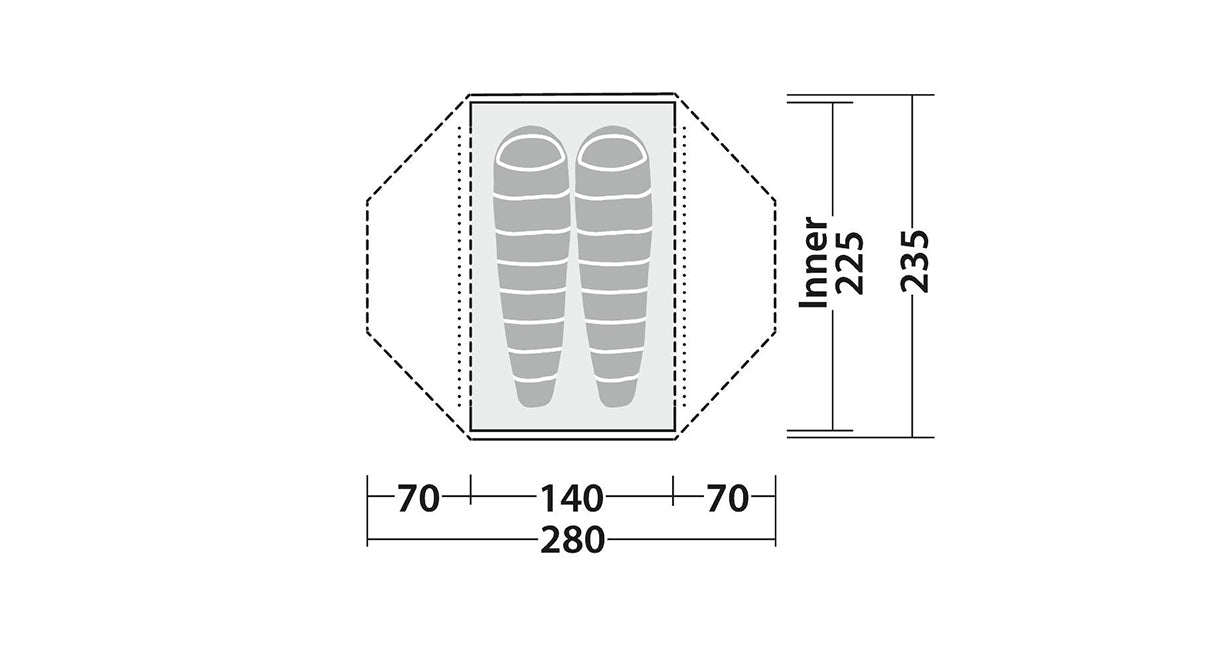 Robens Lodge 2 - Inside Layout