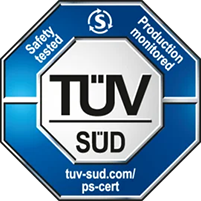 TÜV/GS Certified