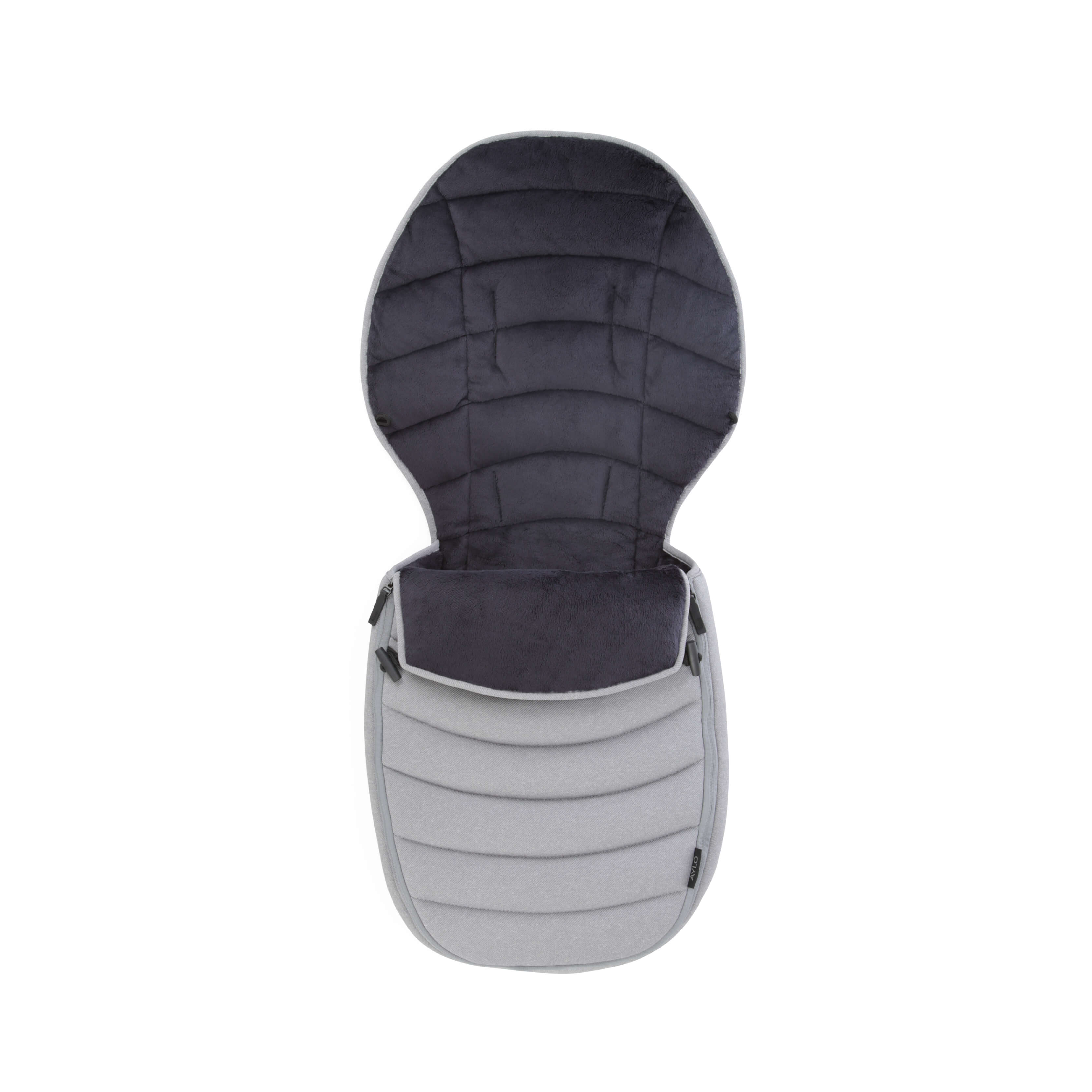 Luxury Footmuff Pebble Grey