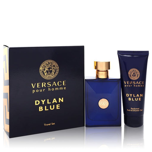 3 Pack Versace Pour Homme Dylan Blue by Versace Eau de Toilette Spray 3.4 oz for Men