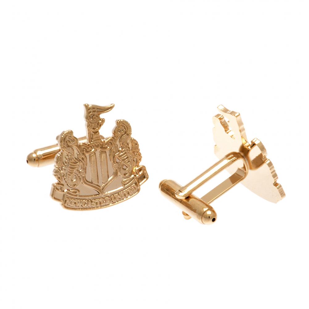 View Newcastle United FC Gold Plated Cufflinks information