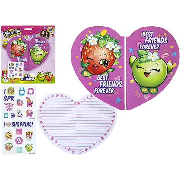 View Shopkins Bff Notebook Set information