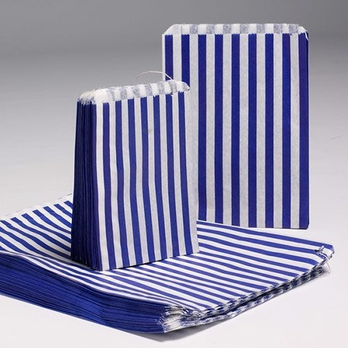 View 5x7 Candy Stripe Bags BLUE information