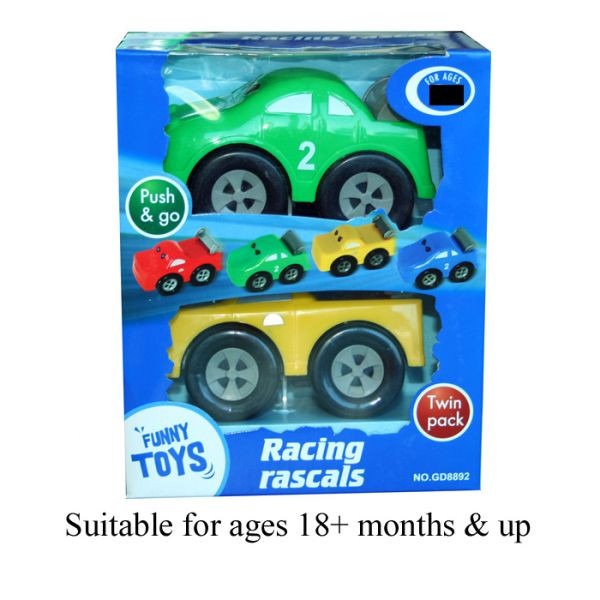 View 2pcs Racing Car 2 Asstd by AtoZ Toys information