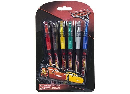 View Cars 3 Gel Pens 6 Pack information