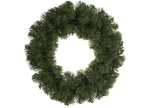 View 18 Inch Pvc Wreath With 120 Tips With Hang Tag information