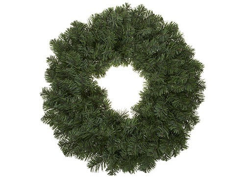 View 24 Inch Pvc Wreath With 180 Tips With Hang Tag information