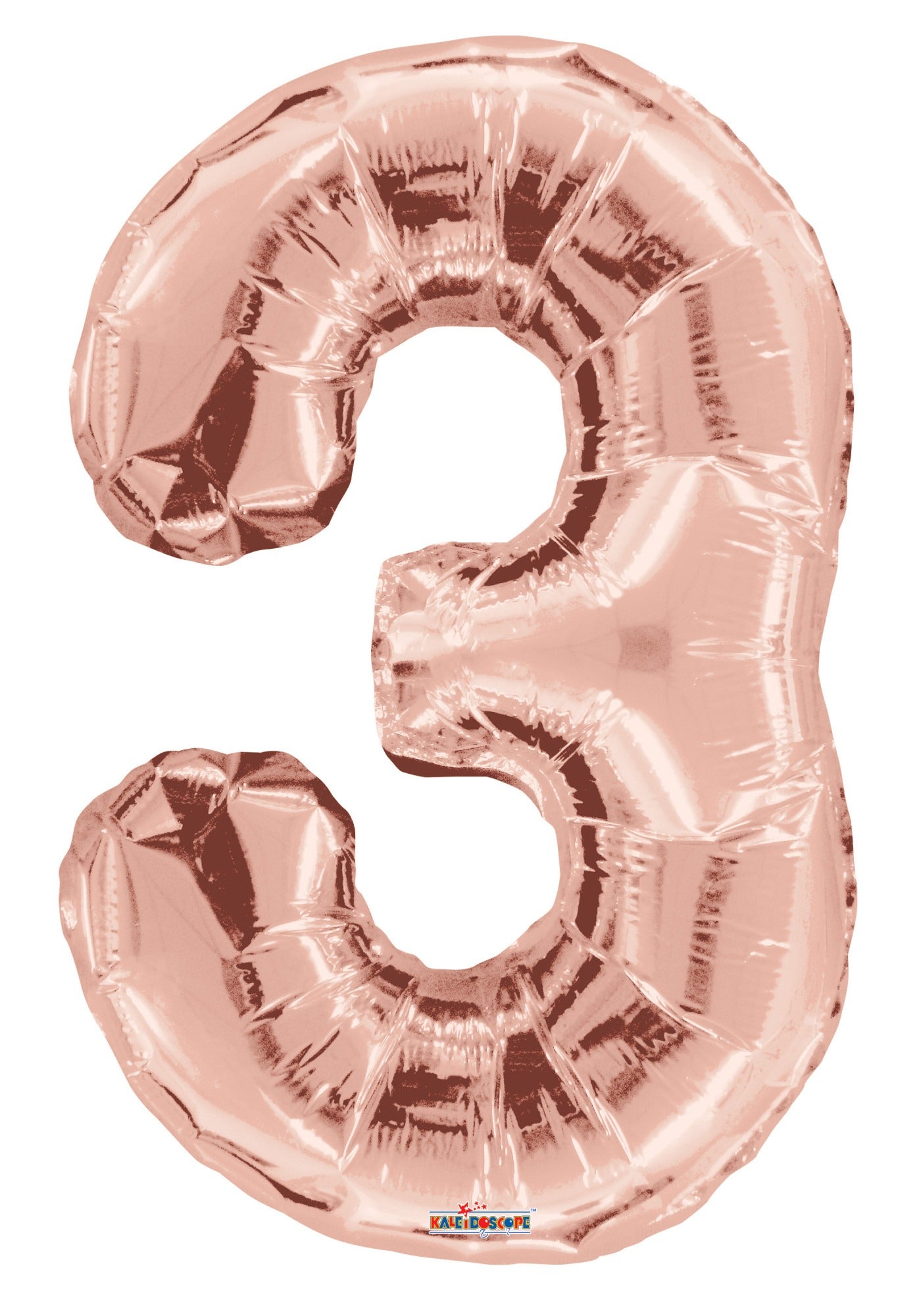 View 34 inch Number Balloon 3 Rose Gold information