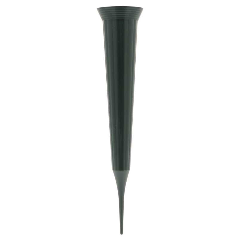 View Green Spike Grave Vase 32cm x 65cm information