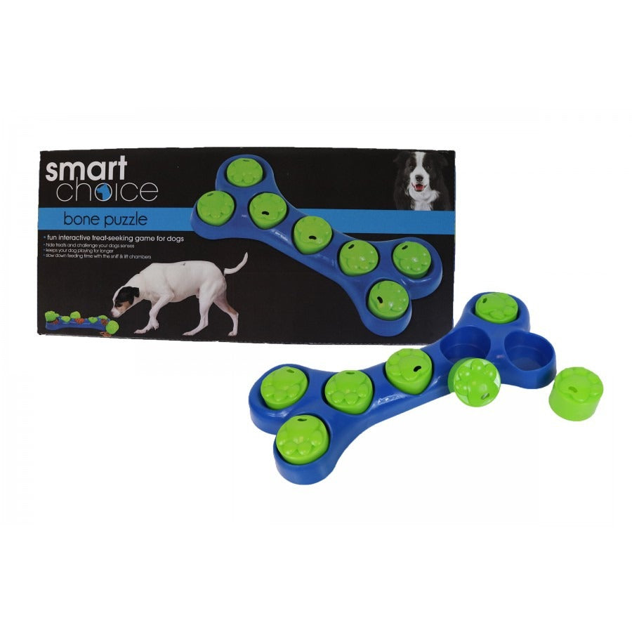 View Dogs Bone Shaped Treat Puzzle information