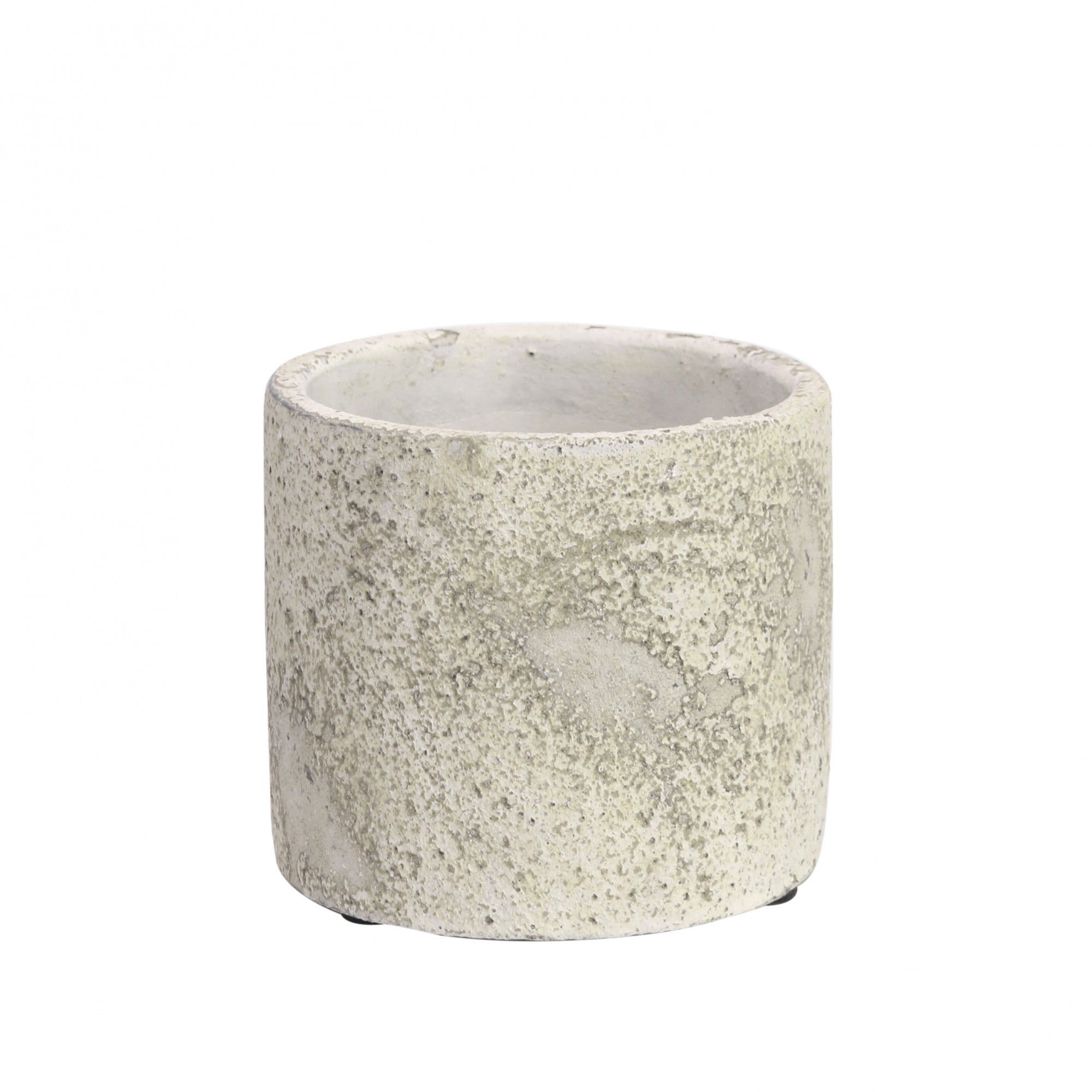View Rustic Round Cement Flower Pot 10cm information