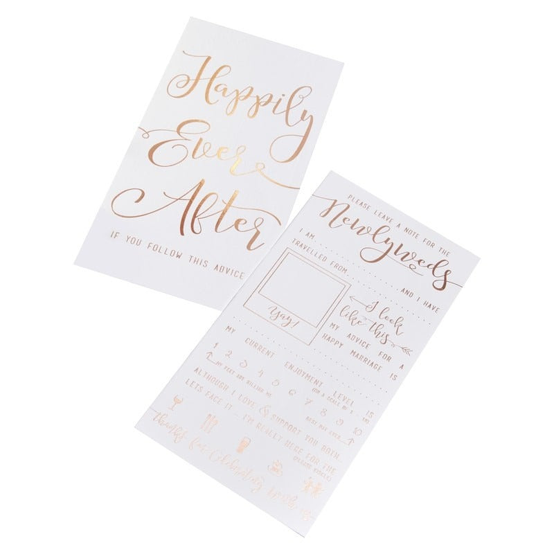 View Rose Gold Foiled Advice Cards information