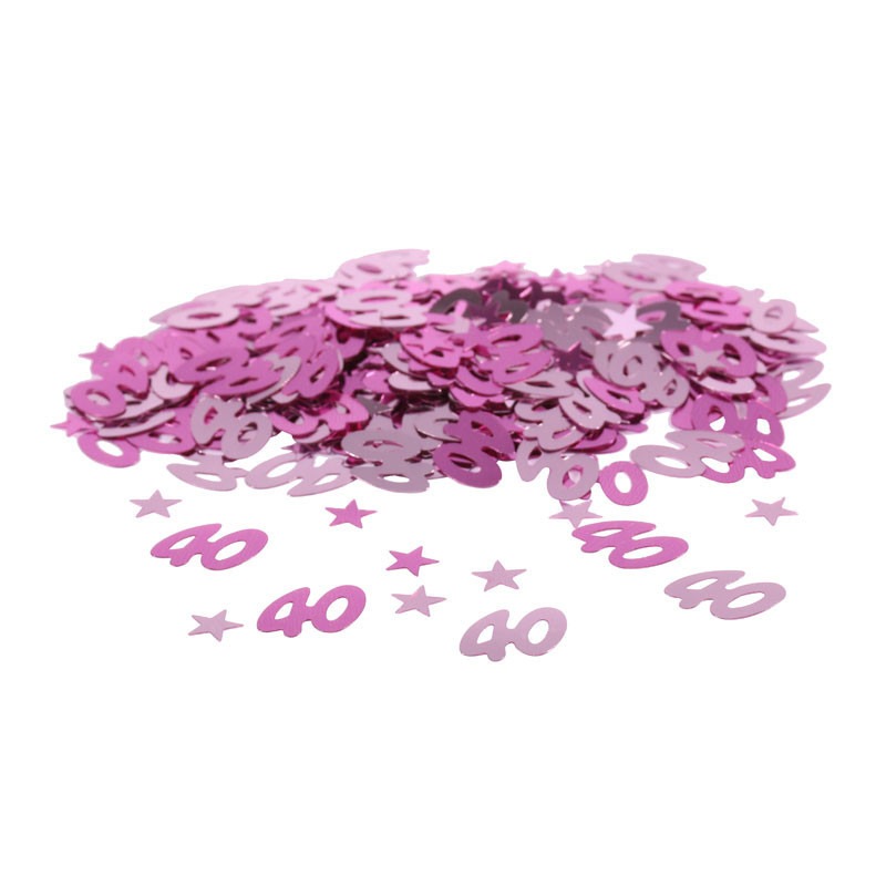 View Mini Stars 40 Confetti Pink information
