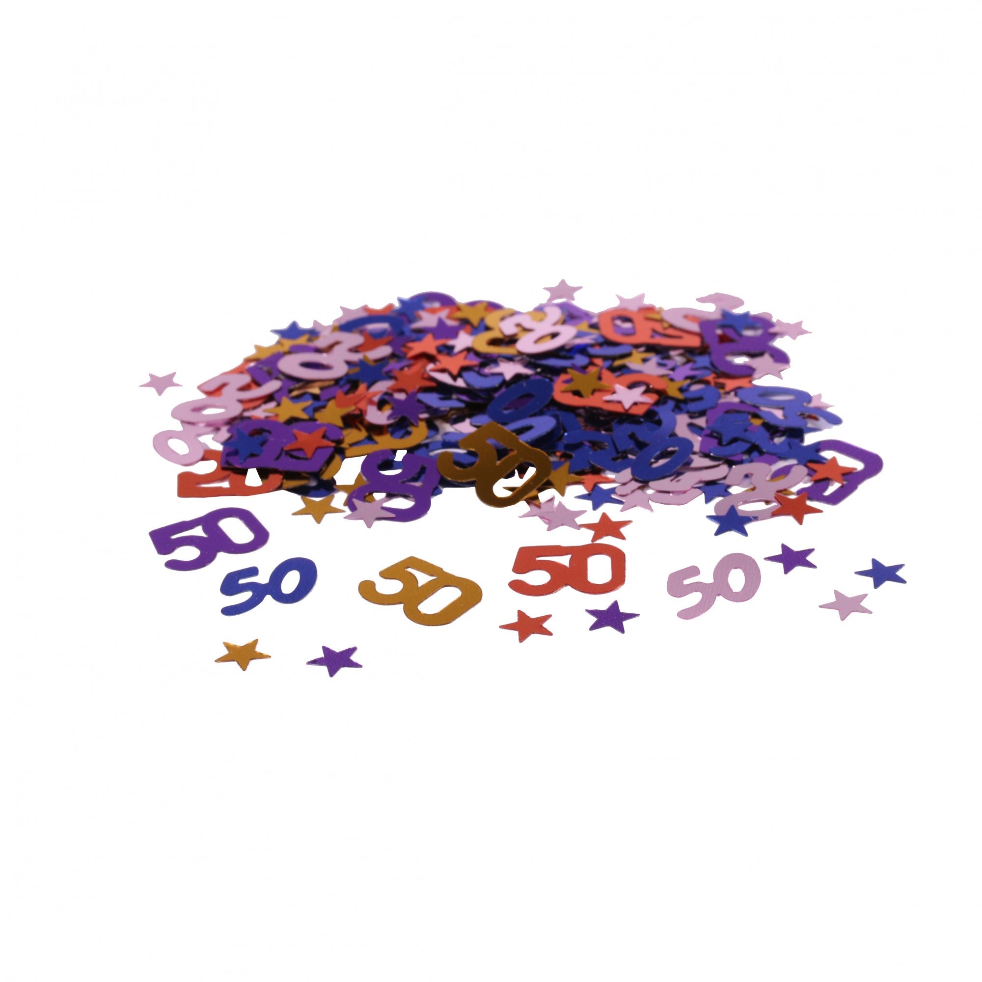 View Mini Stars 50 Confetti Multi Coloured information